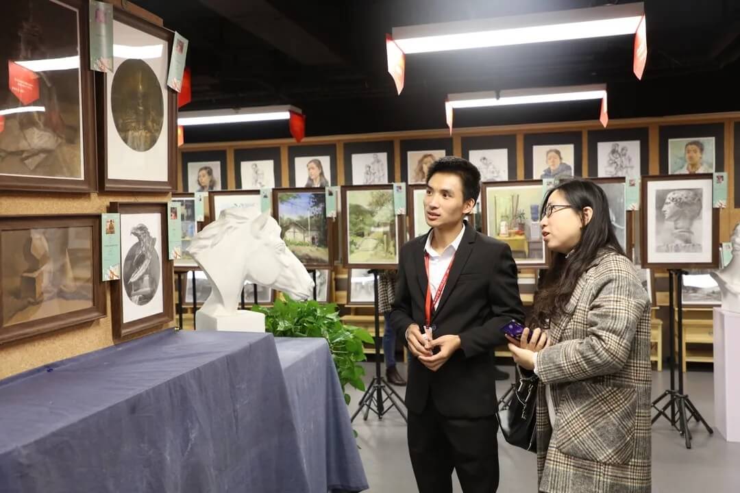 新年第一展，你打卡了嗎？江蘇藝之行畫(huà)室老師帶你來(lái)打卡附圖1